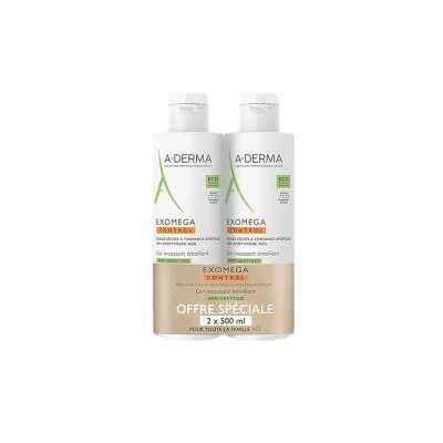 A-Derma Exomega Control Gel Moussant Émollient - Soins de la peau - Publicité A-Derma Exomega Control Gel Moussant Émollient - Soins de la peau - Publicité