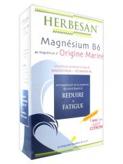 Herbesan MagnÃ�sium Marin B6 20 Ampoules - BoÃ�te 20 Ampoules de 15 ml