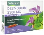 Naturland Desmodium 2300 mg 20 Ampoules Buvables de 10 ml - Boîte 20 ampoules de 10 ml