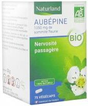 Naturland Aubépine Bio 75 Végécaps - Boîte 75 végécaps