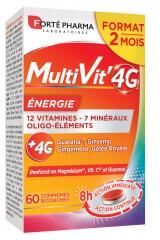 Forté Pharma MultiVit'4G Energie 60 Comprimés Bicouches - Boîte 60 Comprimés