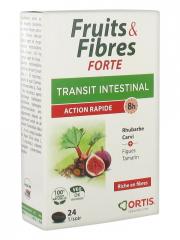 Ortis Fruits & Fibres Forte Transit Intestinal 24 ComprimÃ©s - BoÃ®te 24 comprimÃ©s