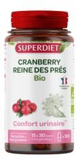 Superdiet Cranberry Reine des Prés Bio 90 Gélules - Pot 90 gélules