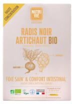 Nutrivie Radis Noir Artichaut Bio 20 Ampoules - Boîte 20 ampoules de 15 ml