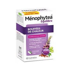 Nutreov Ménophytea Equilibre Bouffées de Chaleur 120 Gélules - Boîte 120 gélules