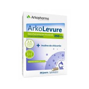 Arkopharma Arkolevure 250 mg 30 Gélules - Boîte 30 Gélules