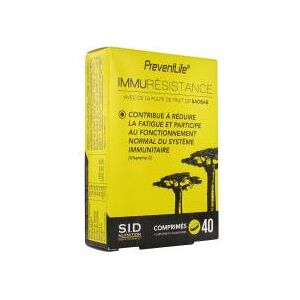 S.I.D Nutrition PreventLife ImmuRésistance 40 Comprimés - Boîte 40 comprimés