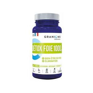 Granions Détox Foie 1000 mg 60 Comprimés - Pot 60 comprimés