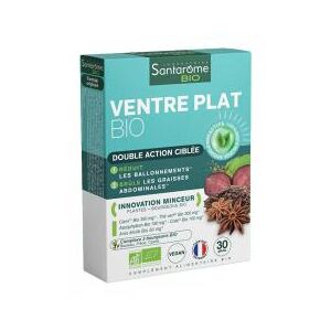 Santarome Ventre Plat Bio 30 Gélules - Boîte 30 gélules