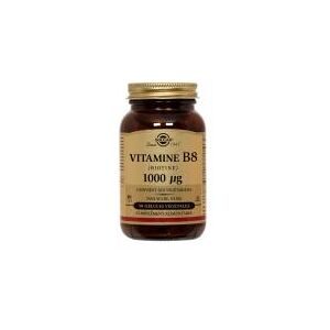 Solgar Vitamine B8 (Biotine) 1000 µg 50 Gelules Vegetales - Flacon 50 gelules vegetales