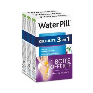 Nutreov Water Pill Cellulite 3en1 Lot de 3 x 20 Comprimes - Lot 3 x 20 comprimes