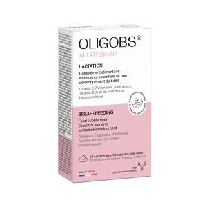 Laboratoire CCD Oligobs Allaitement 30 Comprimes + 30 Capsules - Boîte 30 comprimes et 30 capsules