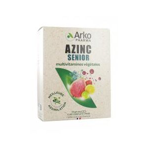 Arkopharma Azinc Senior Multivitamines Vegetales 60 Gelules - Boîte 60 gelules