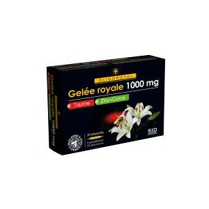 S.I.D Nutrition Oligoroyal Gelée Royale 1000 mg + Taurine + Zinc + Cuivre 20 Ampoules - Boîte 20 ampoules de 10 ml - Publicité S.I.D Nutrition Oligoroyal Gelée Royale 1000 mg + Taurine + Zinc + Cuivre 20 Ampoules - Boîte 20 ampoules de 10 ml - Publicité