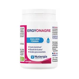 Nutergia Ergyonagre - Omega 6 - 60 Capsules - Complément alimentaire - Publicité Nutergia Ergyonagre - Omega 6 - 60 Capsules - Complément alimentaire - Publicité