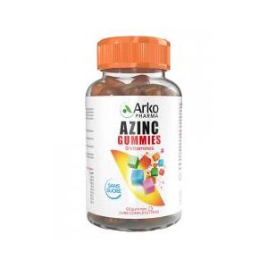 Arkopharma Azinc Gummies 9 Vitamines 60 Gummies - Pot 60 gommes - Publicité