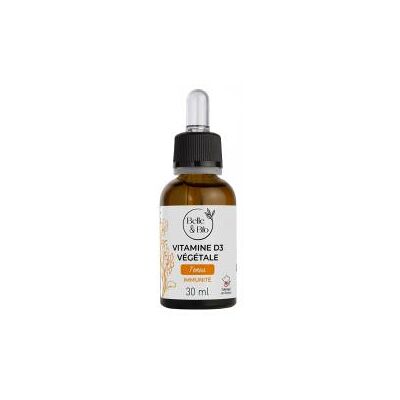 Belle et Bio D3 Végétale 30ml - Complément alimentaire - Publicité Belle et Bio D3 Végétale 30ml - Complément alimentaire - Publicité