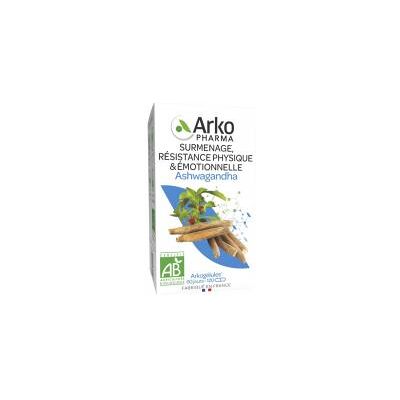 Arkopharma Arkogélules Ashwagandha Bio 120 Gélules - Pot 120 gélules - Publicité Arkopharma Arkogélules Ashwagandha Bio 120 Gélules - Pot 120 gélules - Publicité