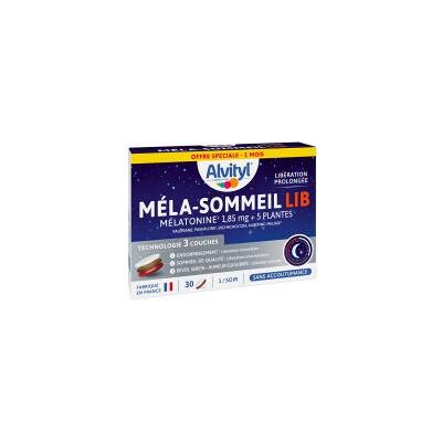 Alvityl Méla-Sommeil Lib 30 Comprimés - Boîte 30 comprimés - Publicité Alvityl Méla-Sommeil Lib 30 Comprimés - Boîte 30 comprimés - Publicité