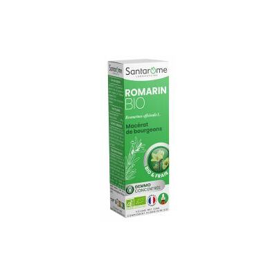 Santarome Romarin Bio 30 ml - Flacon compte goutte 30 ml - Publicité Santarome Romarin Bio 30 ml - Flacon compte goutte 30 ml - Publicité
