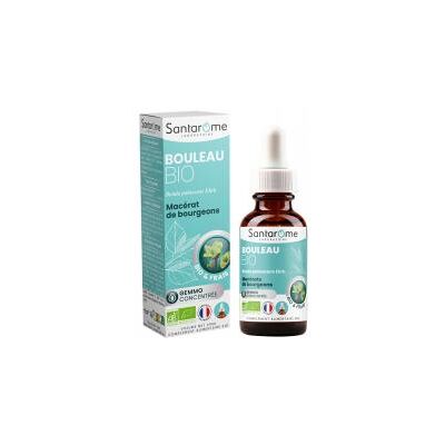 Santarome Bouleau Bio 30 ml - Flacon compte goutte 30 ml - Publicité Santarome Bouleau Bio 30 ml - Flacon compte goutte 30 ml - Publicité
