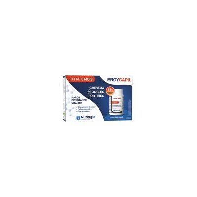 Nutergia TRIO Complément Cheveux et Ongles - Soutien Force & Vitalité - Publicité Nutergia TRIO Complément Cheveux et Ongles - Soutien Force & Vitalité - Publicité