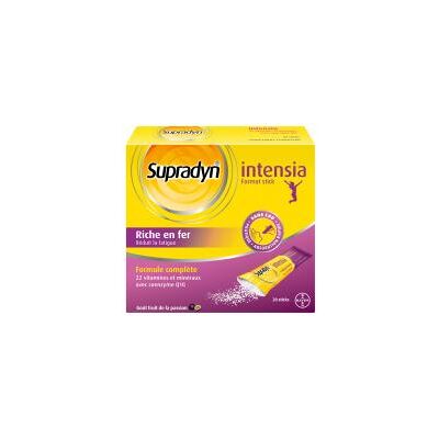 Supradyn Fruit de la Passion 20 sticks - Complément Vitaminé - Publicité Supradyn Fruit de la Passion 20 sticks - Complément Vitaminé - Publicité