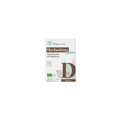 Phytoceutic Herbadetox Bio 20 Ampoules - Soutien Détox - Publicité Phytoceutic Herbadetox Bio 20 Ampoules - Soutien Détox - Publicité