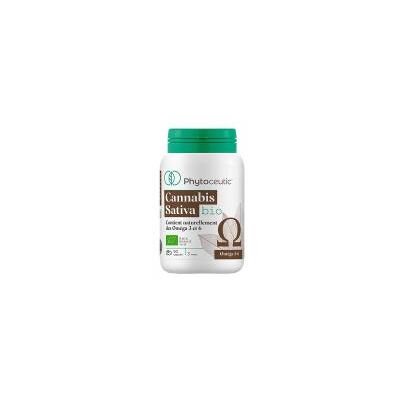 Phytoceutic Cannabis Sativa Bio 90 Capsules - Complément alimentaire - Publicité Phytoceutic Cannabis Sativa Bio 90 Capsules - Complément alimentaire - Publicité