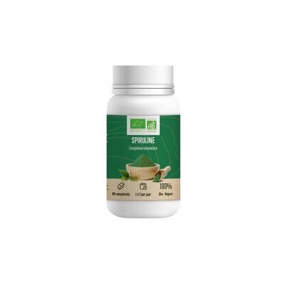 Léro Spiruline Bio 60 Comprimés - Complément alimentaire - Publicité Léro Spiruline Bio 60 Comprimés - Complément alimentaire - Publicité
