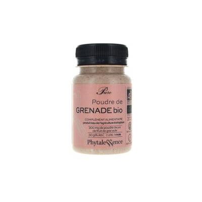 Phytalessence Grenade Bio 30 Gélules - Publicité Phytalessence Grenade Bio 30 Gélules - Publicité