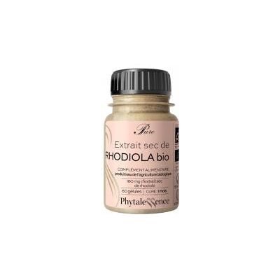 Phytalessence Rhodiola Bio - 60 gélules végétales - Complément alimentaire - Publicité Phytalessence Rhodiola Bio - 60 gélules végétales - Complément alimentaire - Publicité