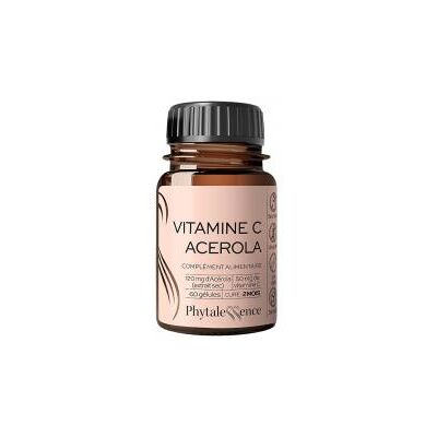 Phytalessence Vitamine C Acerola 60 Gélules - Complément alimentaire - Publicité Phytalessence Vitamine C Acerola 60 Gélules - Complément alimentaire - Publicité