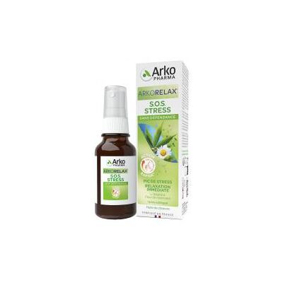 Arkorelax SOS Stress Spray - 15 ml - Soulagement naturel du stress - Publicité Arkorelax SOS Stress Spray - 15 ml - Soulagement naturel du stress - Publicité