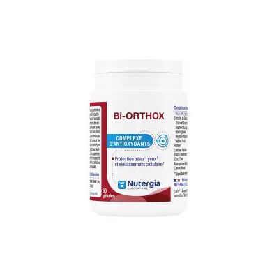 NUTERGIA Bi-ORTHOX - Complément alimentaire pour la protection cellulaire - Publicité NUTERGIA Bi-ORTHOX - Complément alimentaire pour la protection cellulaire - Publicité