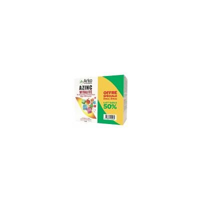 Arkopharma Azinc Vitalité Lot de 2 x 120 Gélules Offre Spéciale - 2 pots 2 x 120 gélules - Publicité Arkopharma Azinc Vitalité Lot de 2 x 120 Gélules Offre Spéciale - 2 pots 2 x 120 gélules - Publicité