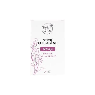 Belle & Bio Collagène Beauté de la Peau 20 Sticks - Boîte 20 sticks - Publicité Belle & Bio Collagène Beauté de la Peau 20 Sticks - Boîte 20 sticks - Publicité