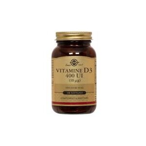 Solgar Vitamine D3 400 UI (10 µg) 100 Gélules -