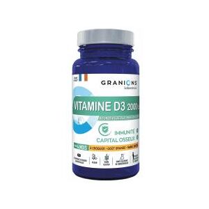 Granions Vitamine D3 2000 UI 30 Comprimés à Croquer -