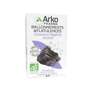 Arkopharma Arkogélules Charbon Végétal Activé Bio 80 Gélules - Pot