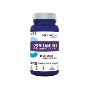 Granions 22 Vitamines Minéraux et Plantes 90 Comprimés - Pot