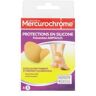 Mercurochrome Protections en Silicone Prévention des Ampoules 5 Adhésifs - Boîte 5 protections en silicone