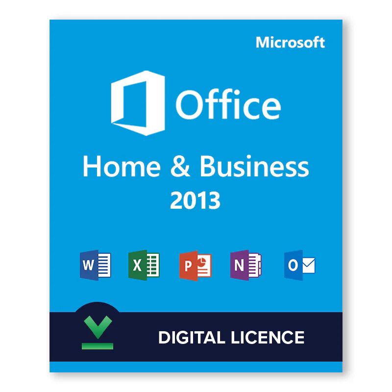 Microsoft Office 2013 Famille et Petite Entreprise - Licence numérique - Logiciel en téléchargement