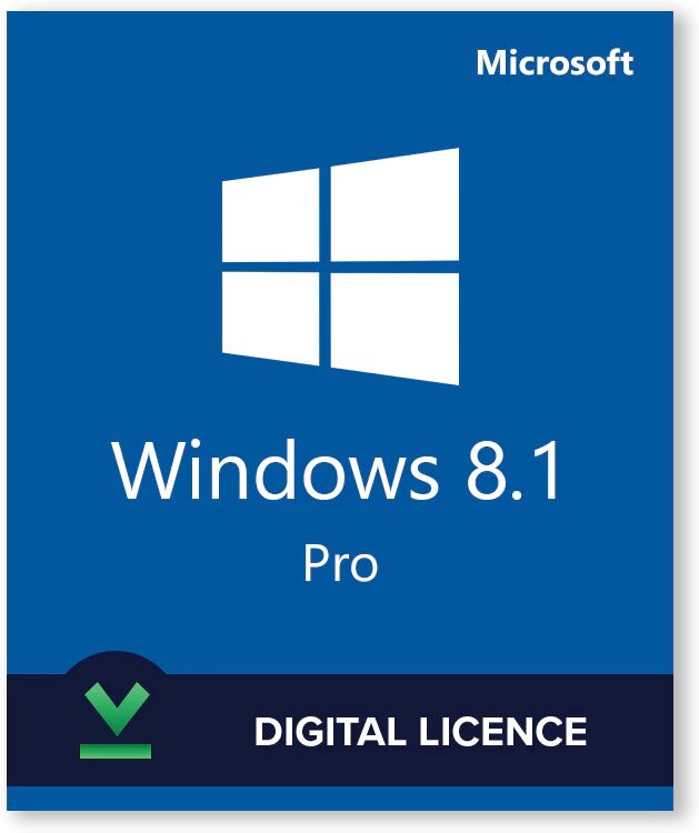 Microsoft Windows 8.1 Professionnel - Licence numérique - Logiciel en téléchargement