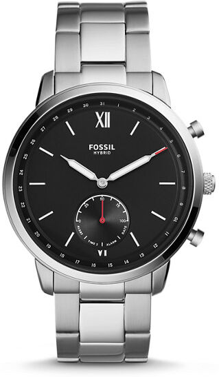 Fossil Men Montre Connectée Hybride - Neutra En Acier Inoxydable Argent - One size