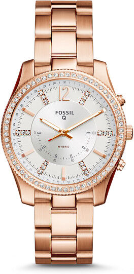 Fossil Women Montre Connectée Hybride - Fossil Scarlette En Acier Inoxydable Doré Rose - One size