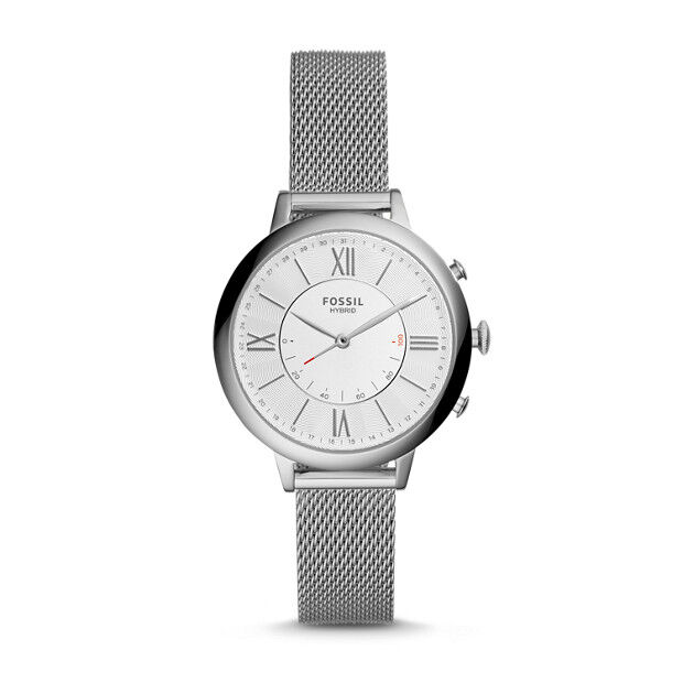 Fossil Women Montre Connectée Hybride - Fossil Jacqueline En Acier Inoxydable - One size