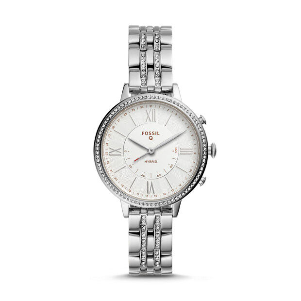 Fossil Women Montre Connectée Hybride - Fossil Jacqueline En Acier Inoxydable Argent - One size