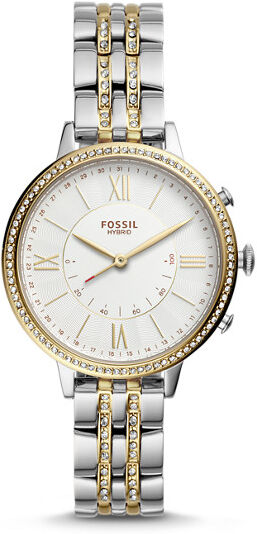 Fossil Women Montre Connectée Hybride - Fossil Jacqueline En Acier Inoxydable Bicolore Argent - One size