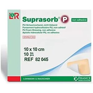 SUPRASORB Tampons stériles non adhésifs Suprasorb 10x10cm 10 pcs